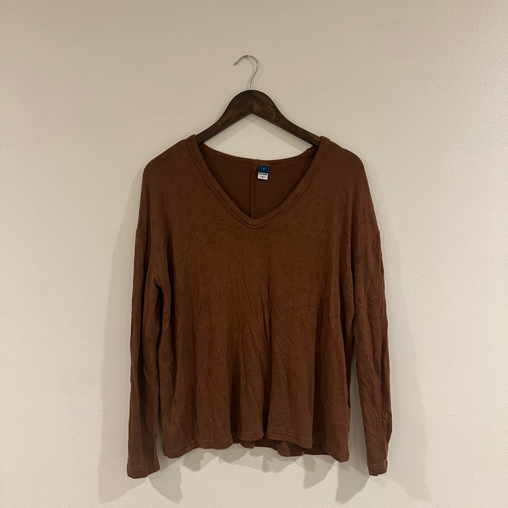 Old Navy Long Sleeve V-Neck Top